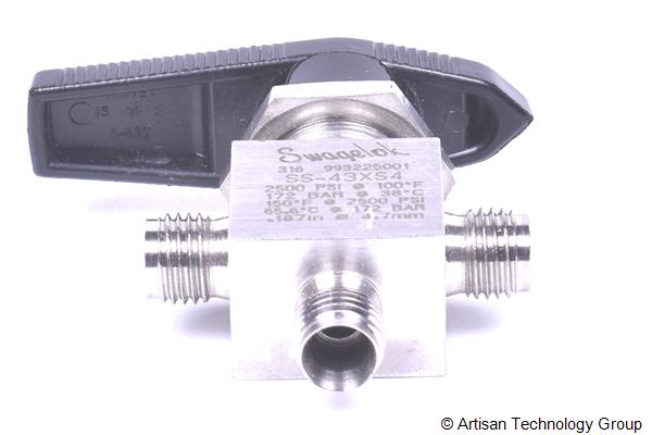 Swagelok SS-43XS4 3-Way Ball Valve