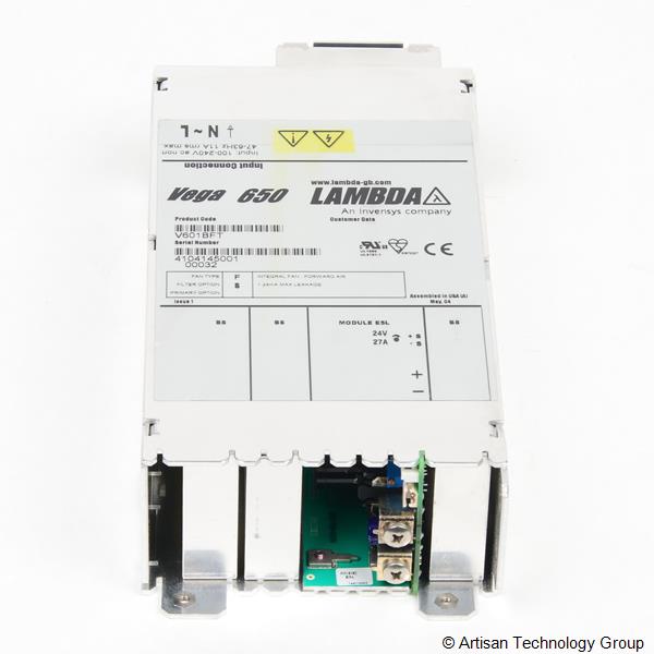 TDK-Lambda Vega 650 Single Output Modular Power Supply (24V/27A)