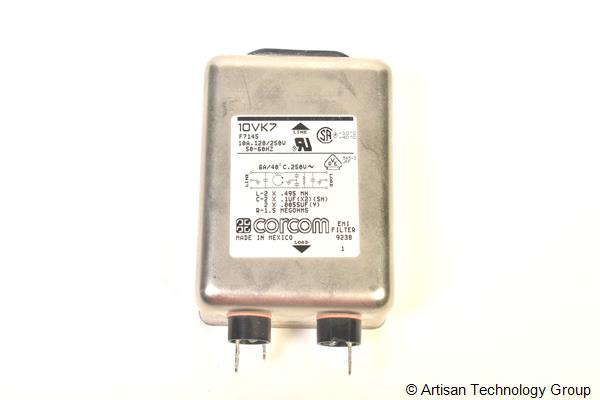 Corcom 10VK7 General Purpose RFI Power Line Filter
