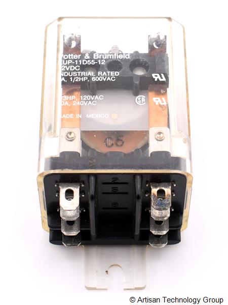 Potter and Brumfield KUP-11D55-12 Plug-In Relay