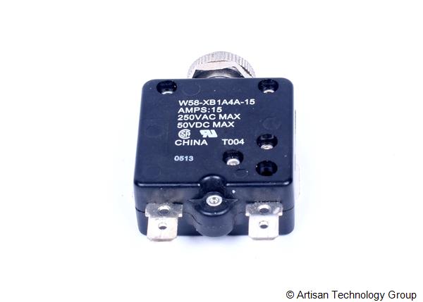 Tyco Electronics W58-XB1A4A-15 Thermal Circuit Breakers