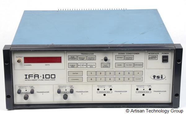 TSI IFA-100 158 Intelligent Flow Analyzer Transducer Master Cabinet