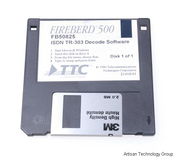 TTC FB50825 ISDN TR-303 Decode Software Disk