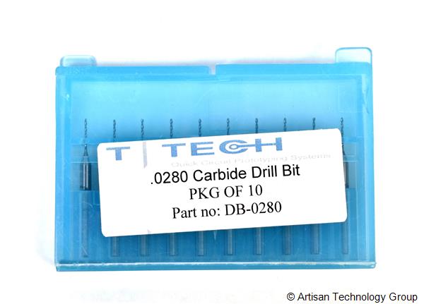 T-Tech DB-0280 0.0280-Inch Carbide Drill Bit (Pack of 10)