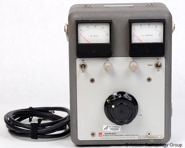 General Radio W10MT3A Variac Portable Enclosed Model