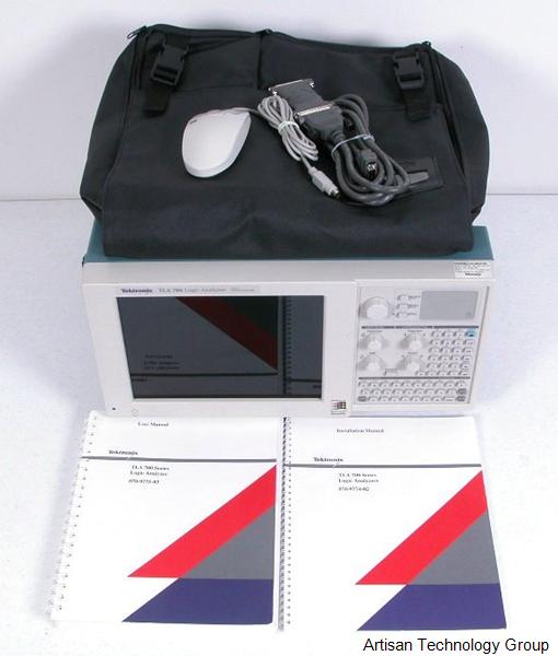 Tektronix TLA704 Logic Analyzer Color Portable Mainframe