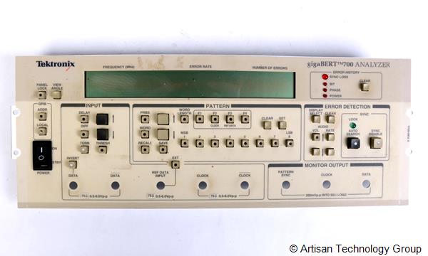 Microwave Logic  Logic Analyzer Front Panel