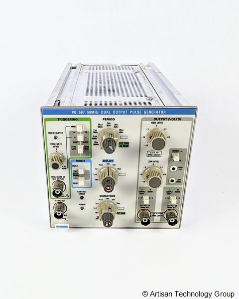 Tektronix PG 507 50 MHz Dual Output Pulse Generator