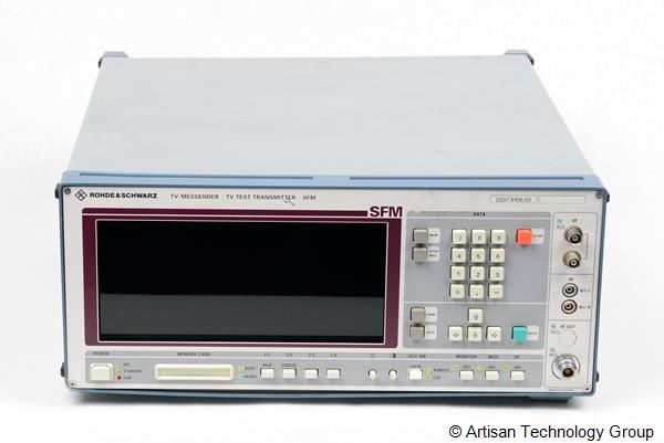 Rohde & Schwarz 2007.9106.50 R and S SFM TV Test Transmitter