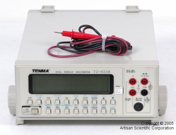Tenma 72-6558 Dual Display True RMS Digital Multimeter