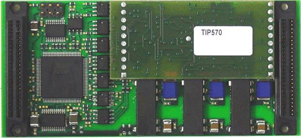 Tews Technologies TIP570 16 Channel and 8 Channel Multiplexed Isolated 12 bit ADC / 8 Channel Isolated 12 bit DAC