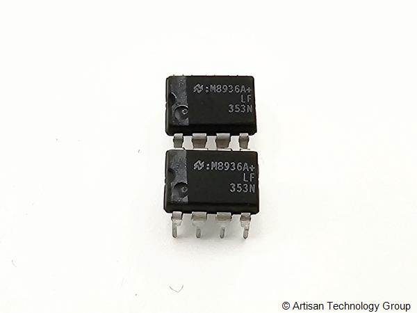Texas Instruments LF353-N Wide Bandwidth Dual JFET Input Operational Amplifier (Set of 2)