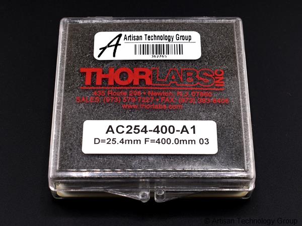 ThorLabs AC254-400-A1 Unmounted Achromatic Doublet