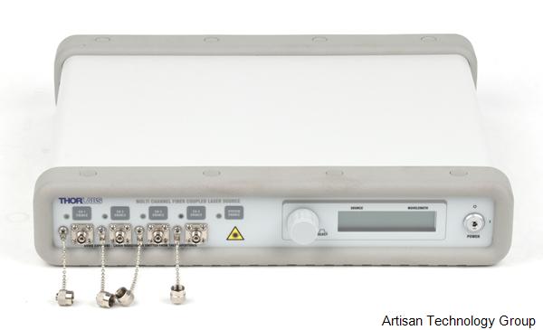 ThorLabs MCLS1 Multi-Channel Fiber-Coupled Laser Source w/ (4) MCLS1-635
