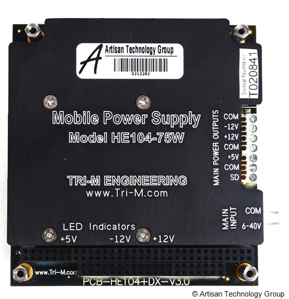 Tri-M Engineering HE104-75W PC/104 Power Supply