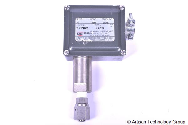 United Electric 218 J7 Snap-Action Pressure Control Switch