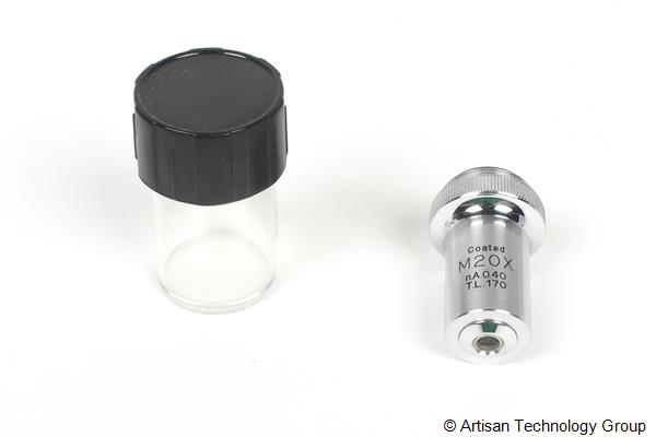 Unitron Coated M20X/0.40 170 Microscope Objective