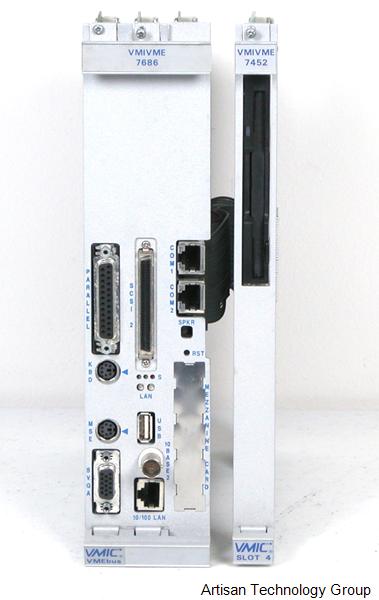 VMIC VMIVME-7686-2L1M VMEbus CPU w/ Single Slot VME Floppy/Hard Disk