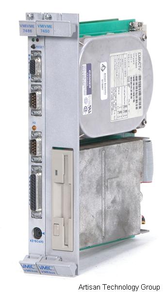 VMIC VMIVME-7486 PC/AT VMEbus CPU with VMIVME-7450 Floppy / Hard Disk Module