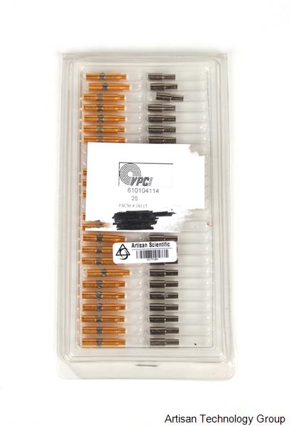 Virginia Panel Corporation 610104114 Mini Coaxial Contact Receiver, RG316, 25 Count