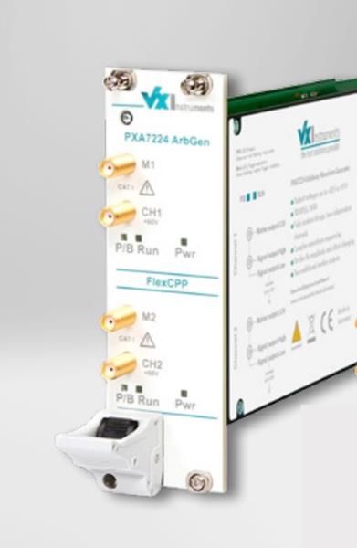 VX Instruments PXAe7224 2-Channel, Isolated, 2-Slot, 100 MS/s PXIe Arbitrary Waveform Generator