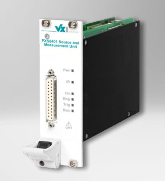 VX Instruments PXS(e)8401 +/-10 V / +/-2.5 A PXI Source and Measurement Module