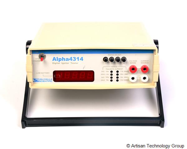 Valhalla Scientific Alpha 4314 Ultra Safe Digital Igniter Tester