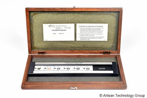 Veeco 12511-4 Ag/XX Fluoroderm XRF Thickness Standard