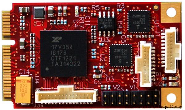 Versalogic VL-MPEe-U2E Serial and GPIO Mini PCIe Module