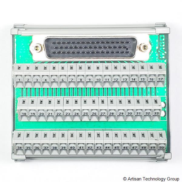 WAGO  50-Pin DIN Rail Mounted Terminal Block