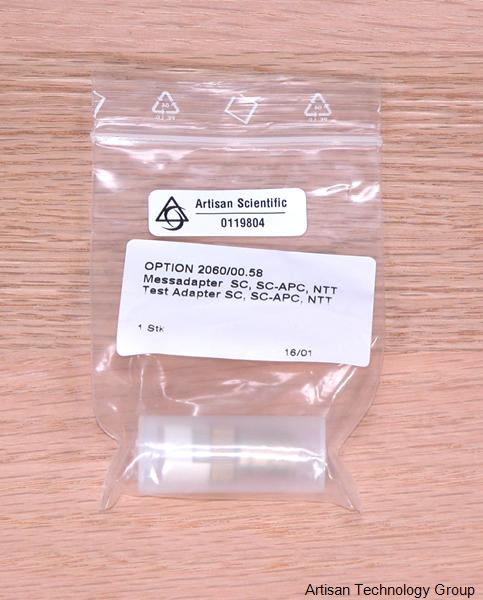 WWG 2060/00.58 SC-PC, SC-APC Test Adapter