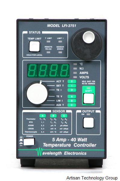 Wavelength Electronics LFI3751 Analog Temperature Control Instrument