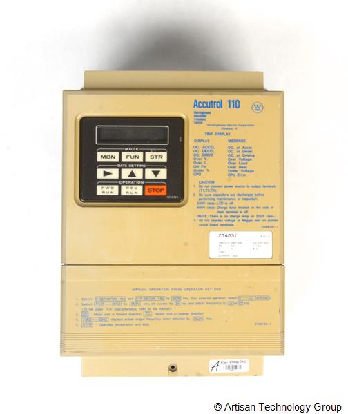 Westinghouse Electric CT4031 Accutrol 110 Adjustable Frequency Drive