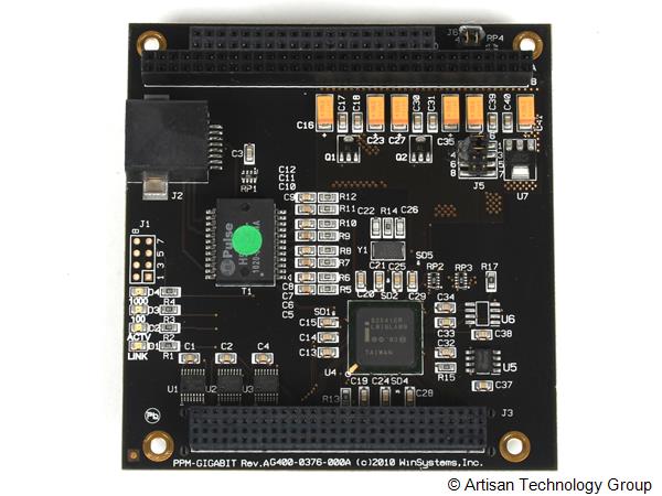 WinSystems PPM-GIGABIT-G PC/104-Plus Compliant Gigabit Ethernet Module