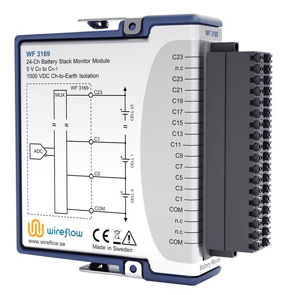 WireFlow WF 3169 C-Series Battery Stack Monitor Module