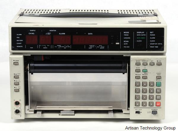 Yokogawa 308721-7/F Portable Hybrid Strip Chart Recorder