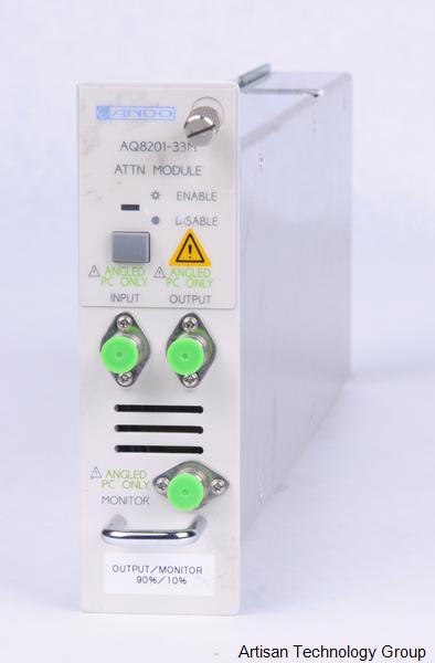 Ando AQ8201-33M L-Band Optical Attenuator Module With Monitor Port