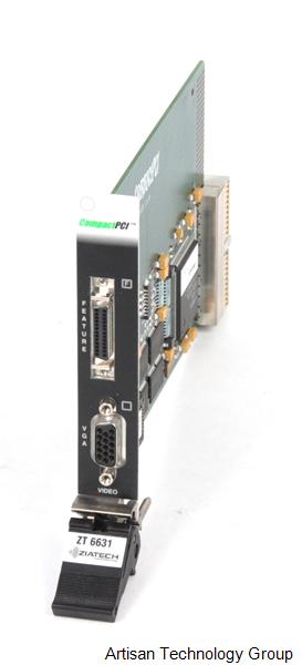Ziatech ZT 6631 CompactPCI Super VGA Interface